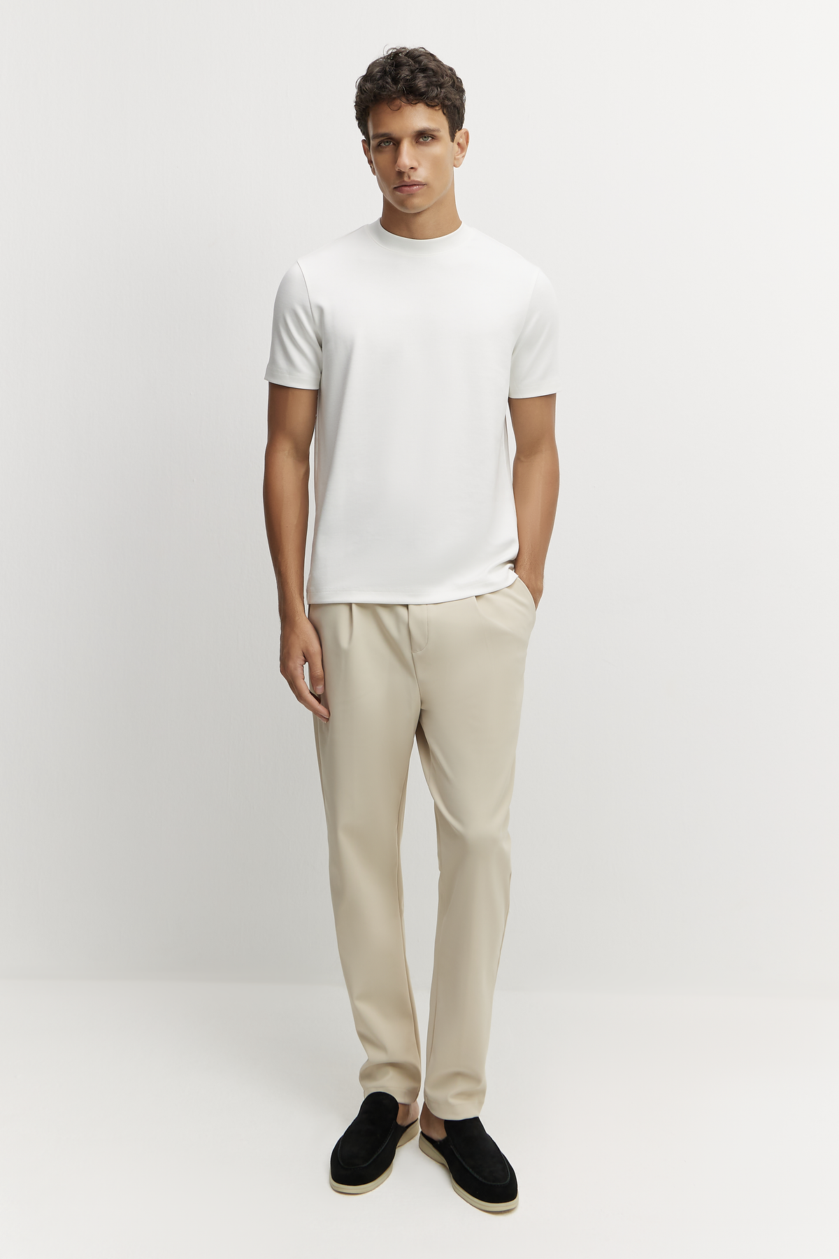 Lucca Camiseta Premium Blanca
