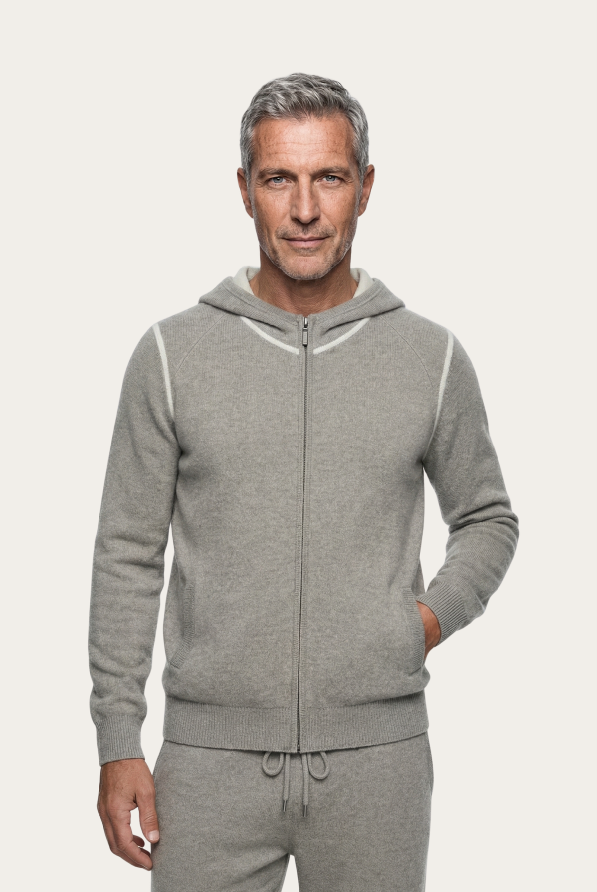 Marzio Dune Conjunto Cachemira Gris