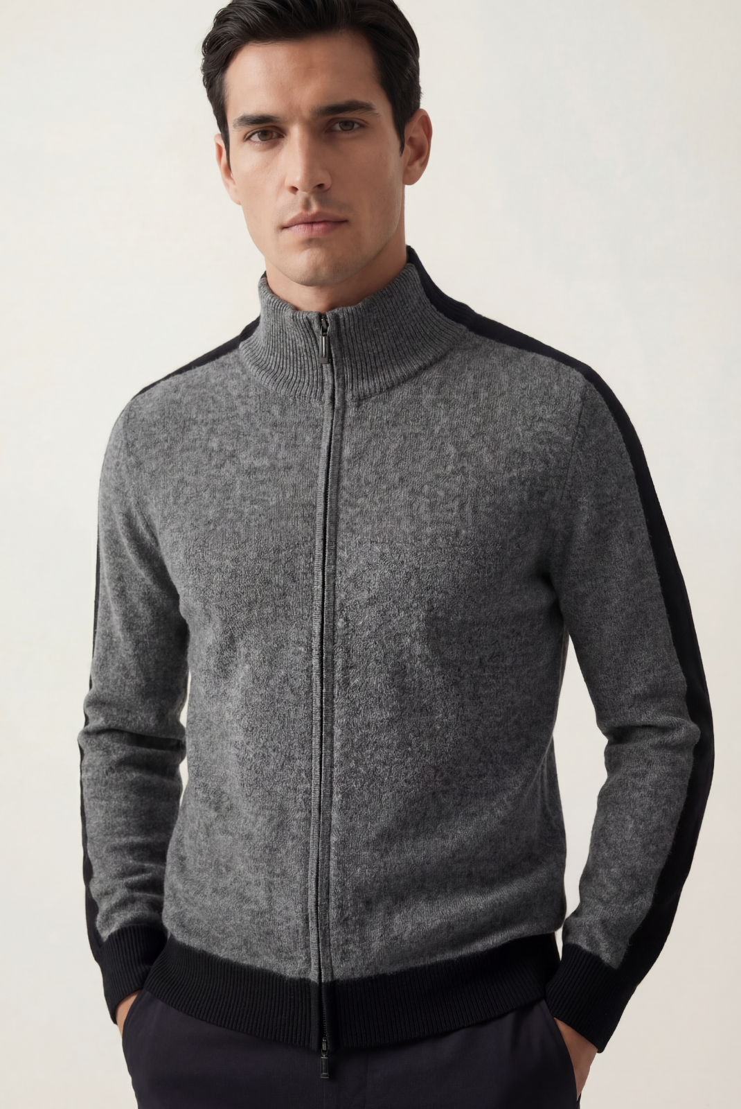 Marzio Cárdigan Cachemira Gris