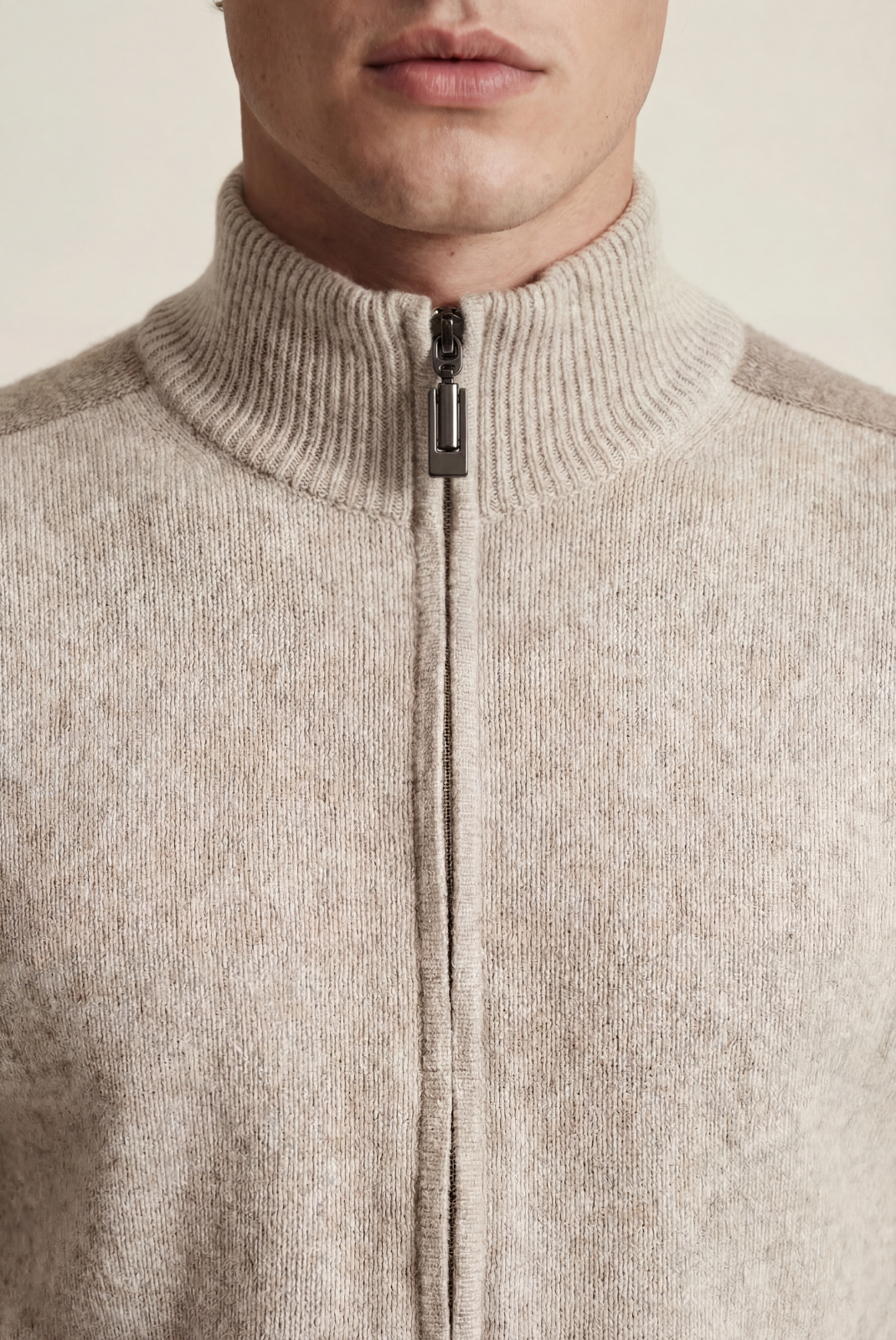 Marzio Cárdigan Cachemira Beige