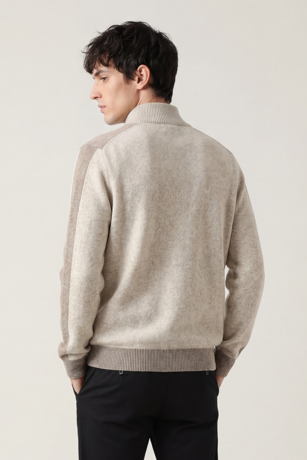 Marzio Cárdigan Cachemira Beige