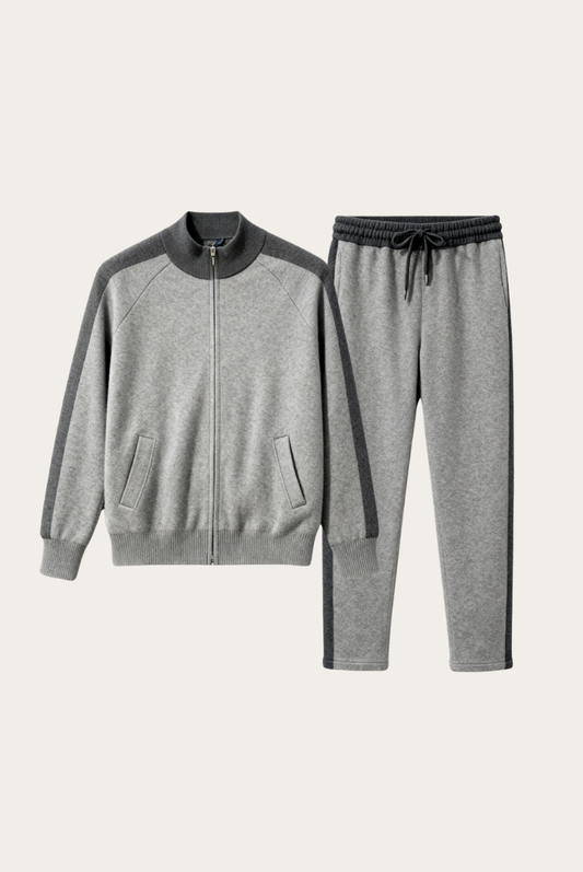 Marzio Conjunto Cachemira Gris