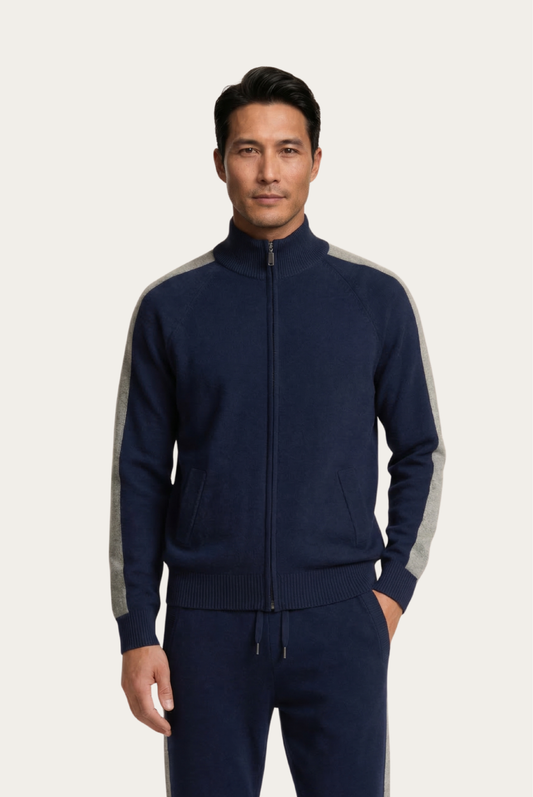 Marzio Conjunto Cachemira Navy