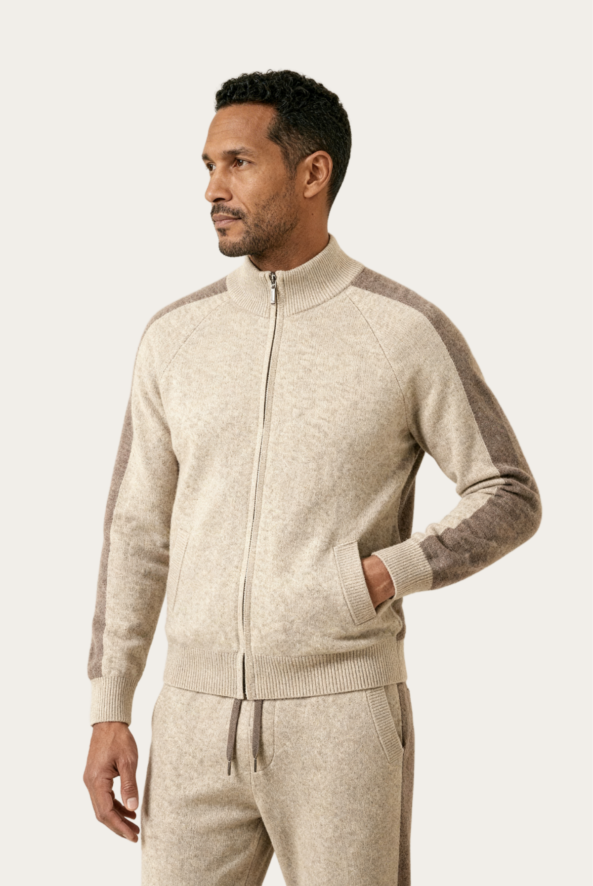 Marzio Conjunto Cachemira Beige