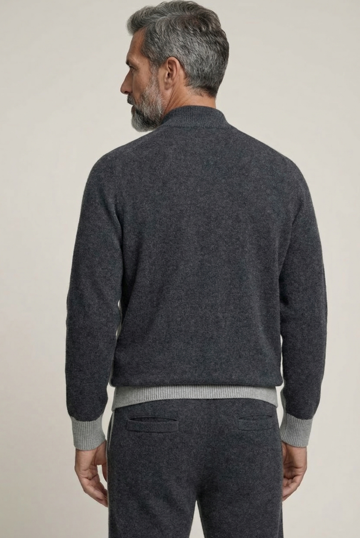 Marzio Conjunto Cachemira Gris