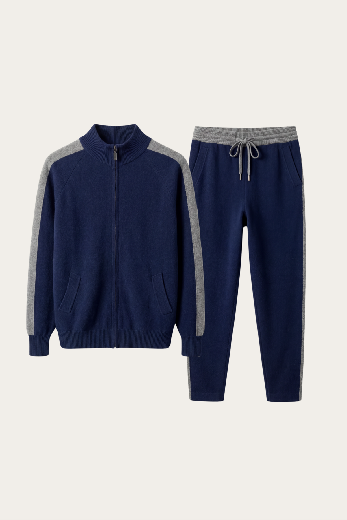 Marzio Conjunto Cachemira Navy