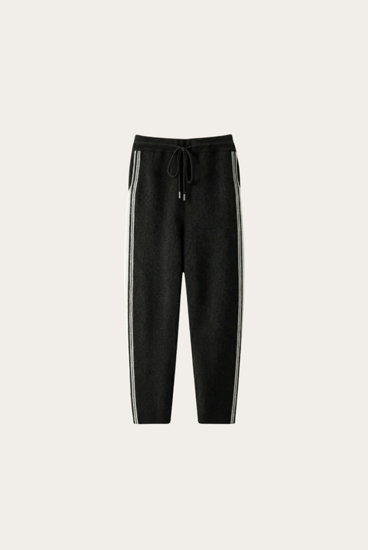 Asolo Pantalón Lana Merino Nero