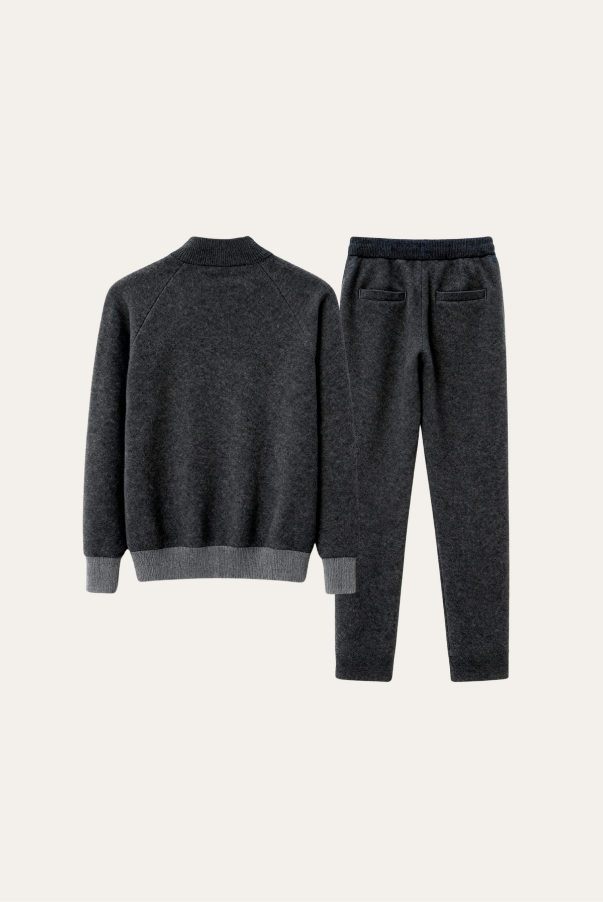 Marzio Conjunto Cachemira Gris