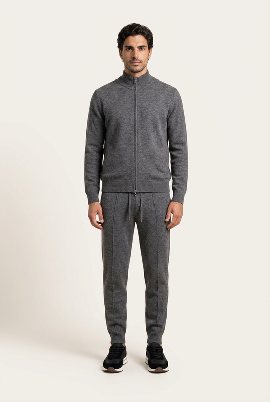 Bruno Conjunto Lana Merino Gris
