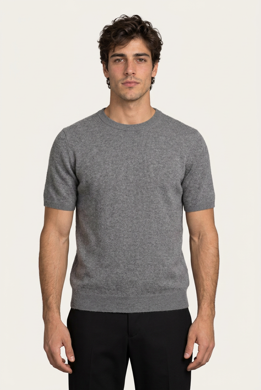 Enzo Camiseta Cachemira Gris