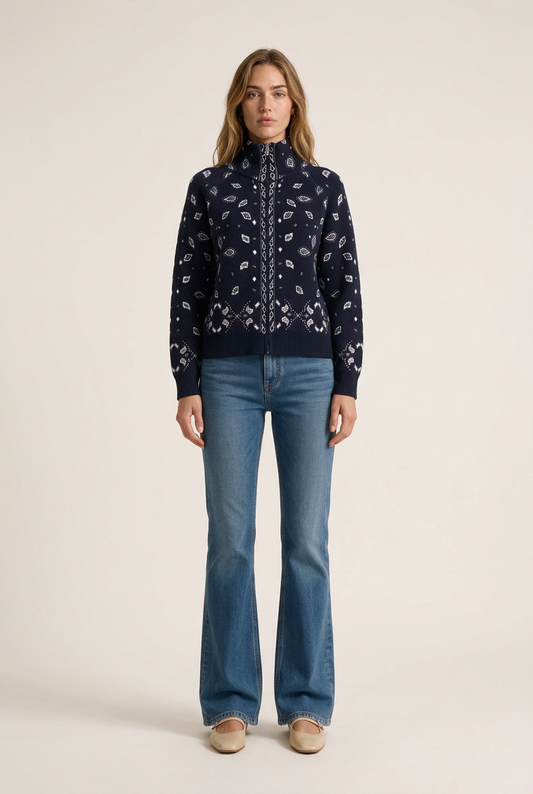 Amélie Cárdigan Navy