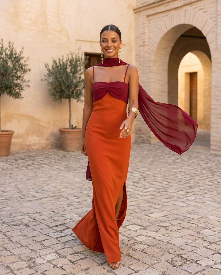 Vestido Sahara