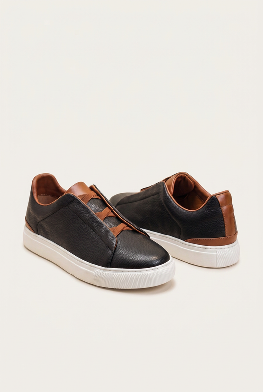 Vittorio Sneakers Nero Tostado